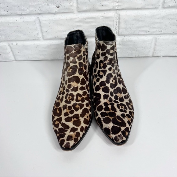 REBECCA MINKOFF Madysin Cheetah print pointed toe chelsea boot - Picture 7 of 10